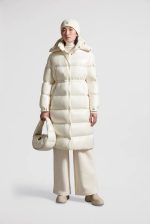 white padded jacket