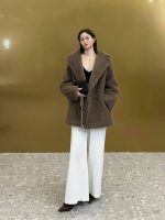 Wool And Silk-Blend Teddy Coat - Image 7