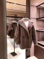 Wool And Silk-Blend Teddy Coat