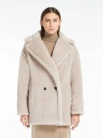 Wool And Silk-Blend Teddy Coat - Image 3