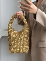 Leather Bucket Bag