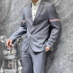 Pinstripe Wool Blazer