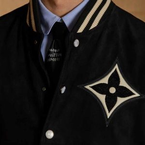 Embellished Lambskin Bomber Blouson