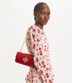 Medium Shoulder Bag With Leather Strap