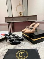 Women's Metallic Edgy Leather Sandals