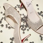 Women's Apostropha Mesh Strass Mules 80