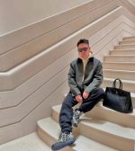 Black Lace Up Sneakers