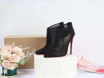 Net Lace Red Sole Bootie - Image 8