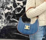 Luxury Denim Shoulder Bags - Image 3