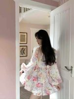 Fit-and-Flare Mini Dress - Image 3