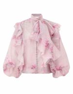 Balloon Sleeve Blouse - Image 2