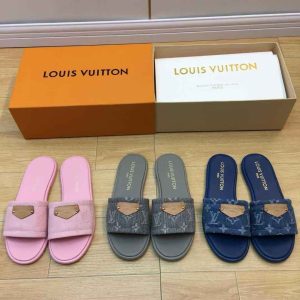 Louis Vuitton slide sandals