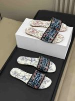 Dior Dway Oblique canvas Slide Sandals - Image 2