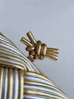 Bottega Veneta Knot Woven Clutch - Image 7