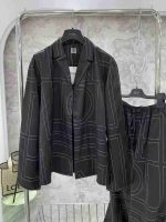 Toteme Monogram Embroidered Silk Shirt - Image 4