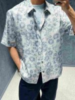 Men’s Floral Dior-Inspired Co-ord Set - Image 2