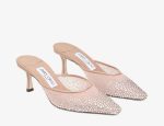 Jimmy Choo Vivi 65 Crystal Mesh Mule - Image 2