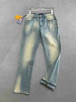 designer distressed denim jeans