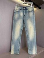 designer distressed denim jeans - Image 4