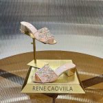 women's open-toe embellished mule sandals