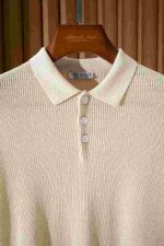 Knit Polo T-Shirt - Image 3