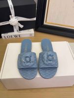 Chanel slide sandals for summer you love thise blue flat sandals – luxury flat sandals