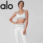 Alo High-Waist Airlift Leggings & V-Front Bra Set - Image 7