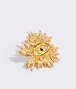 Schiaparelli Surrealist Eye Statement ear ring - Image 2