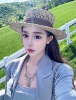 Chanel necklace with multicolored letters