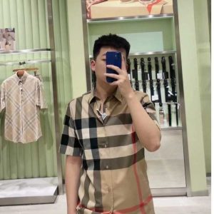 Burberry Classic Vintage Check Short-Sleeve Shirt