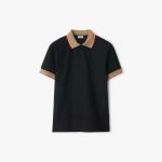 Burberry Monogram Collar Polo Shirt - Image 5