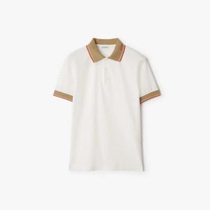 Burberry Monogram Collar Polo Shirt