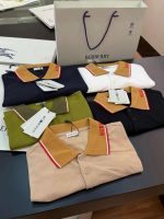 Burberry Monogram Collar Polo Shirt - Image 2