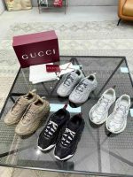 Gucci Silver Reflective Sneakers – Trendy Designer Shoes for Men - Image 2