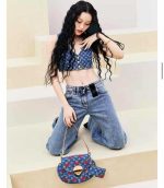 Denim Monogram Cherry Backpack - Image 2