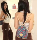 Denim Monogram Cherry Backpack - Image 4