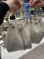 Glam Luxe Crystal Bucket Bag - Image 10