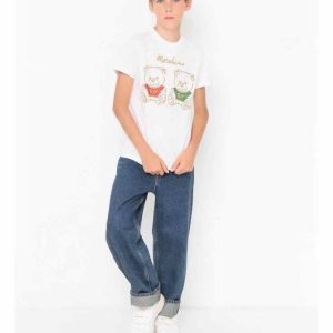 Teddy Bear Graphic Tee for Kids featuring playful designs