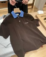 Navy blue polo t-shirt - Image 2