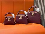 Leather Tote Bag with Beaded Charm - Image 5