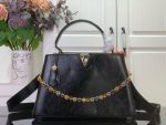 Chic Designer Handbags with Colorful Chain - Image 2