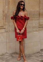 Unique Face Design Handbag with Gold Nose and Eyes - Image 3