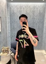 Bold Black Graphic T-Shirt 47 - Image 2