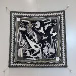 Luxury Horse Saddle Printed Silk Scarf - Image 9