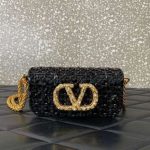 Beaded VLogo Mini Bag - Image 2