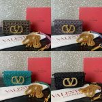 Beaded VLogo Mini Bag - Image 3