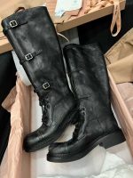 Mid-Calf Boots with Buckle Straps - Image 3