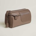 Leather Travel Bag with Lock & Key