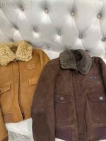 Premium Shearling Bomber Jacket - Image 3