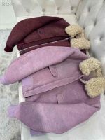 Premium Shearling Bomber Jacket - Image 4